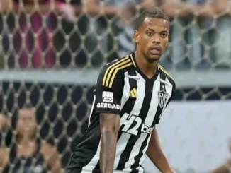 Caio Paulista em ação pelo Atlético-MG