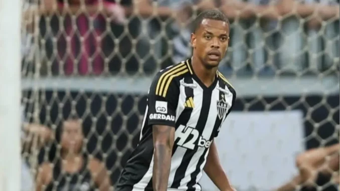 Caio Paulista em ação pelo Atlético-MG