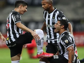 Savarino e Hulk em ação no Atlético-MG