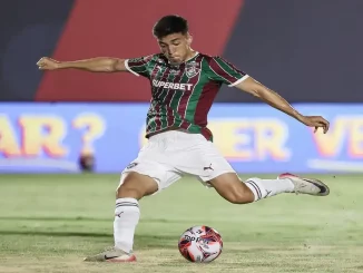 Lezcano marcou o primeiro gol do Fluminense em 2026