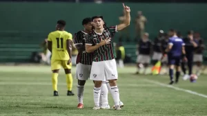 Lezcano marcou o primeiro gol do Fluminense em 2026
