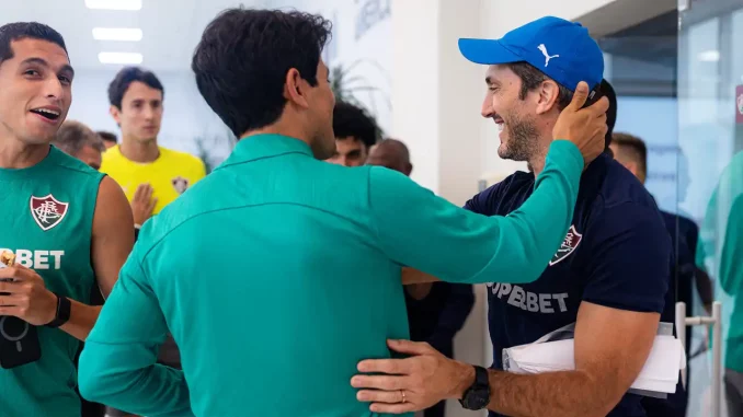 Zubeldía se reapresentou ao Fluminense