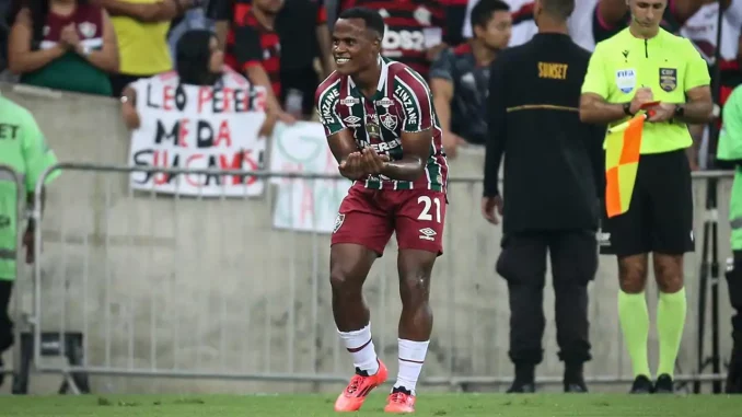 Fluminense está tranquilo sobre o futuro de Jhon Arias