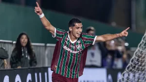 Kevin Serna foi o grande nome da vitória do Fluminense sobre o Nova Iguaçu