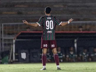 Serna marcou dois gols contra o Nova Iguaçu