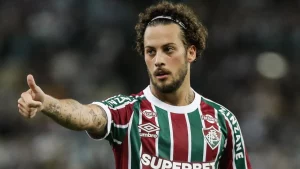 Guga em ação pelo Fluminense