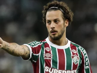 Guga em ação pelo Fluminense