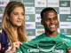 Jhon Arias foi apresentado pelo Palmeiras