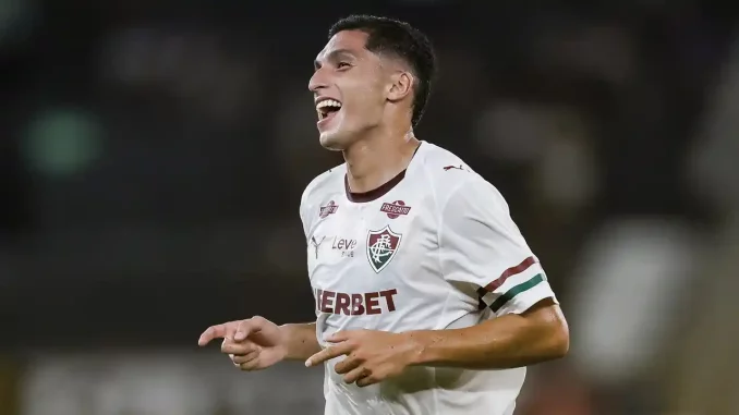 Kevin Serna marcou o gol da vitória do Fluminense sobre o Vasco