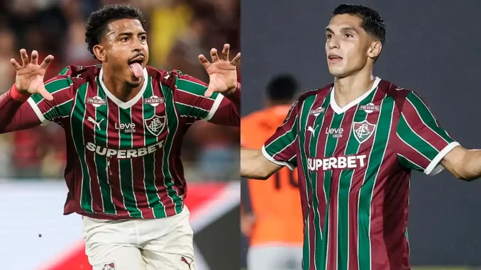 Kevin Serna e John Kennedy podem brigar pela titularidade no Fluminense