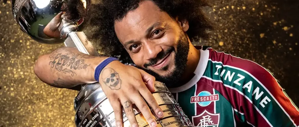 Marcelo emocionou a torcida do Fluminense com vídeo gravado em Madrid