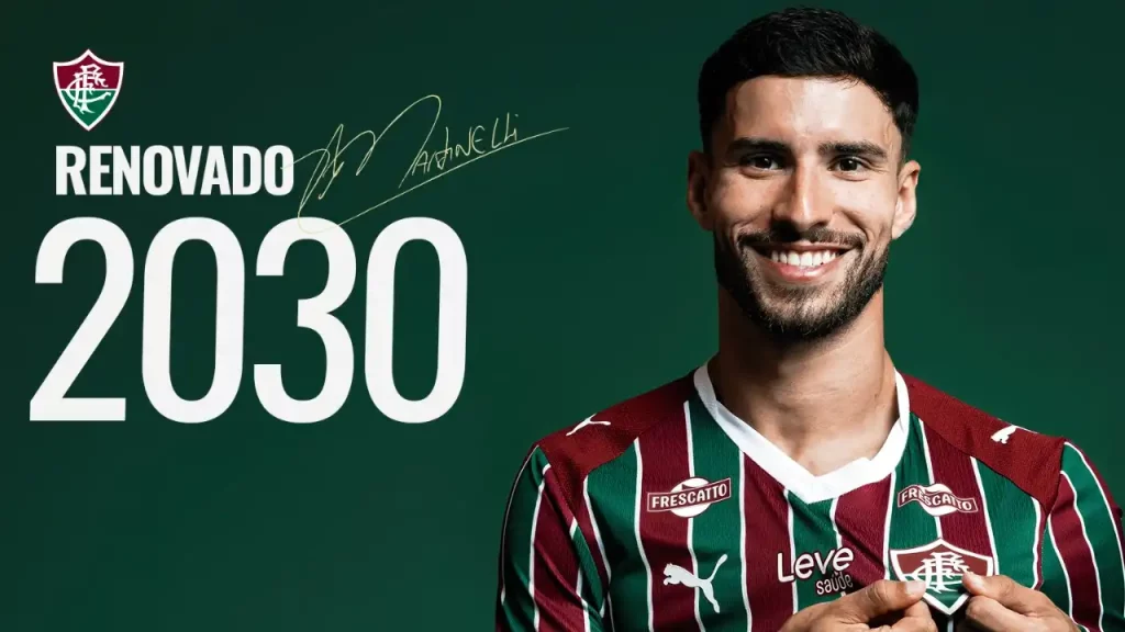 Martinelli renova com o Fluminense até 2030