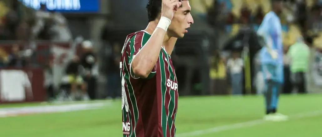 Serna marcou o gol da vitória do Fluminense