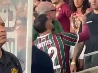 Freytes discutiu com torcedores do Fluminense
