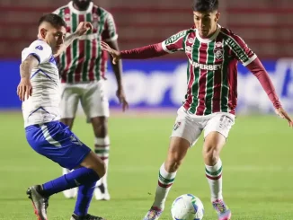 Vini Toledo analisa o futuro de Lezcano no Fluminense. Com interesse de Fortaleza e Grêmio, o Tricolor precisa de inteligência para recuperar o investimento.