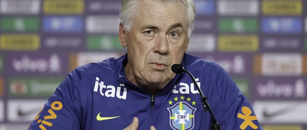 Ancelotti vai anunciar os convocados da Seleção Brasileira