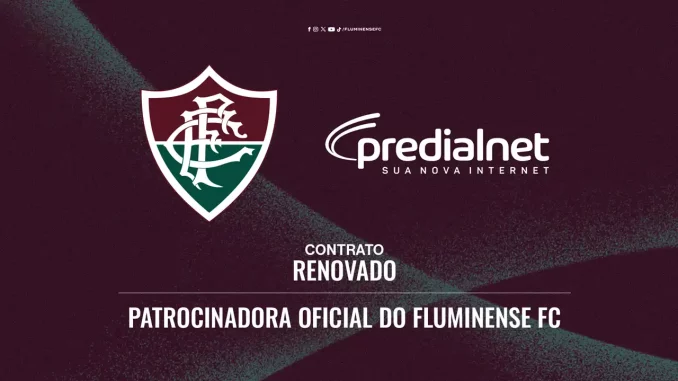 Predialnet seguirá patrocinando o Fluminense