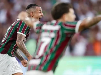 Guilherme Arana marcou o gol salvador do Fluminense contra o Athletico-PR
