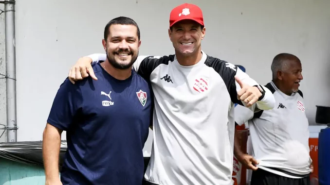 Thiago Neves estreou pelo time sub-20 do Fluminense contra o Bangu