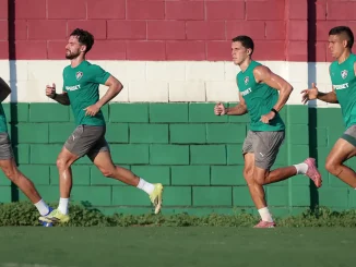 Fluminense iniciou a preparação para enfrentar o Corinthians