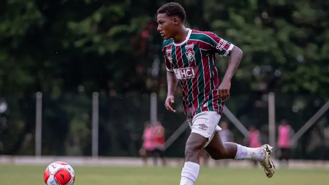Richard Wendel vai representar o Fluminense no Sul-Americano Sub-17