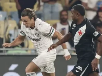 Canobbio marcou o primeiro gol do Fluminense na derrota para o Vasco