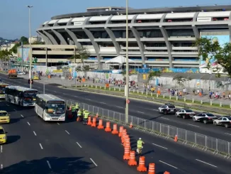 Trânsito no Maracanã: Ruas fechadas para Fluminense x Flamengo