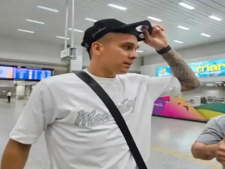 Julián Millán desembarca no Rio de Janeiro para assinar com o Fluminense