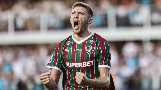 Rodrigo Castillo marcou um dos gols do Fluminense