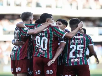Fluminense na Vila Belmiro