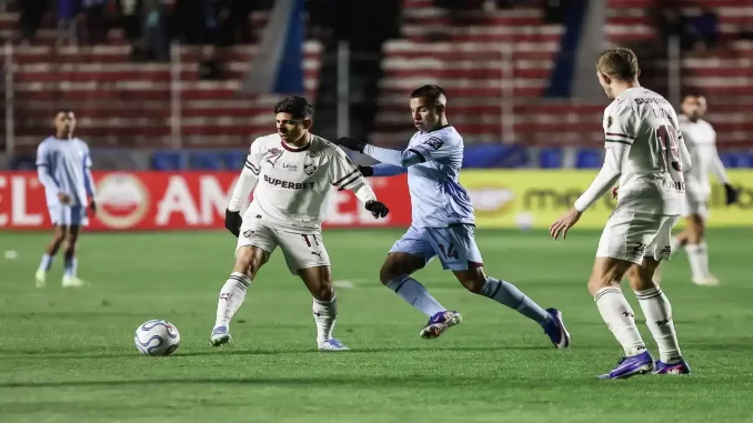 Em atuação apática na altitude, Fluminense perde para o Bolívar com dois gols de Robson Matheus e cai para a última posição do grupo na Libertadores.
