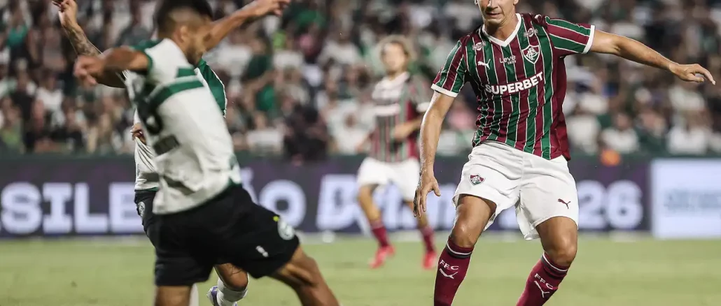 Fluminense ficou no empate em 1 a 1 com o Coritiba