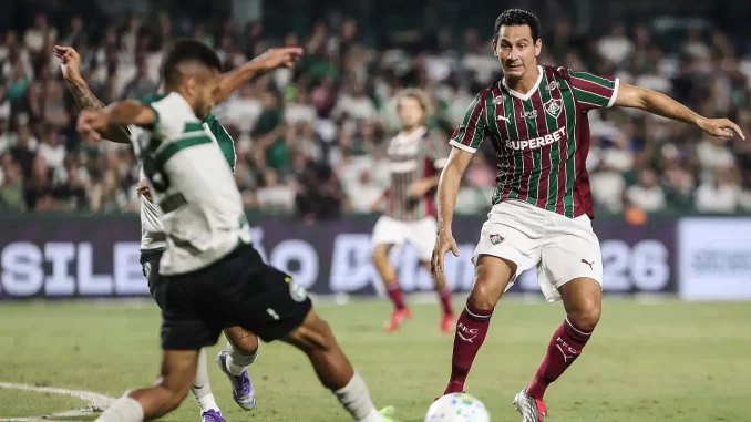 Fluminense ficou no empate em 1 a 1 com o Coritiba
