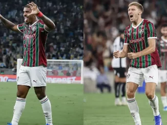 John Kennedy foi titular na vaga de Rodrigo Castillo contra o Corinthians