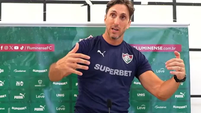 Zubeldía teve reação inusitada ao questionar anulação de gol do Fluminense