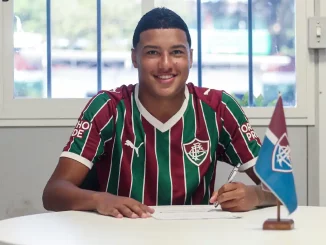 Fluminense confirmou a chegada do atacante Webert Richard, de 18 anos