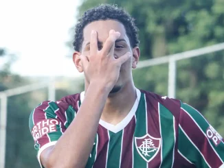 Marcos Paulo fez os dois gols do Fluminense contra o Cuiabá