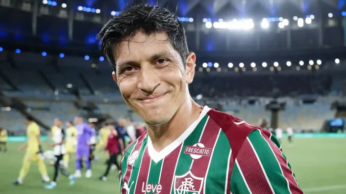 Germán Cano está de volta após cinco meses