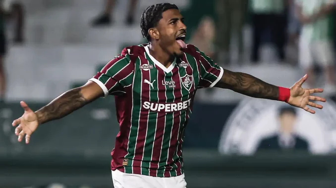 John Kennedy marcou o gol de empate do Fluminense