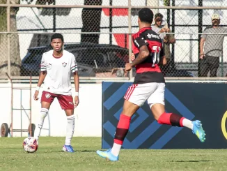 Fluminense perdeu para o Flamengo na Gávea