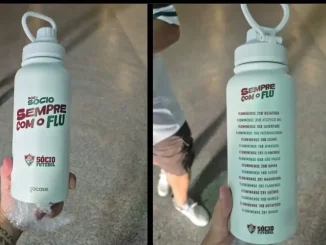 Brinde de sócio do Fluminense vira piada entre rivais nas redes sociais