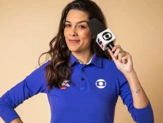 Alvo de fake news durante licença-maternidade, narradora tricolor Renata Silveira esclarece afastamento da Globo e garante vaga nas transmissões da próxima Copa do Mundo.