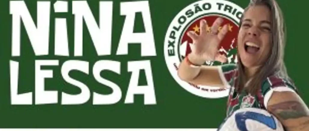 Nina Lessa : "O começo da redenção do Fluminense chegou!"