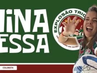 "Oi, sumida. Voltei!": Nina Lessa solta o verbo sobre o Flu