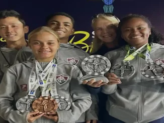 Comandado por jovens talentos, o Fluminense conquista o segundo lugar geral no Troféu Brasil de Saltos Ornamentais em Brasília. Veja os medalhistas.