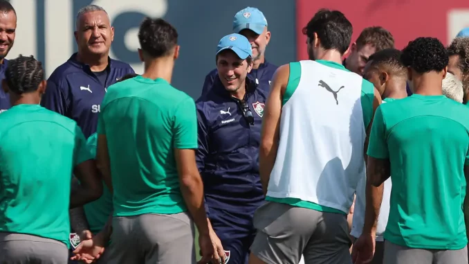 Zubeldía esboçou o Fluminense com quatro mudanças
