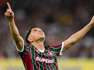 Savarino marcou o primeiro gol do Fluminense contra o La Guaira