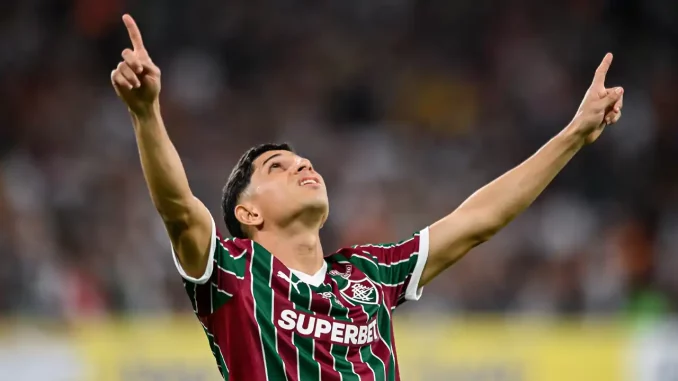 Savarino marcou o primeiro gol do Fluminense contra o La Guaira