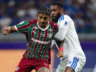 John Kennedy fez o gol do Fluminense contra o Cruzeiro