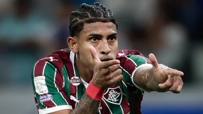 Gol do Fluminense contra o Cruzeiro foi marcado por John Kennedy